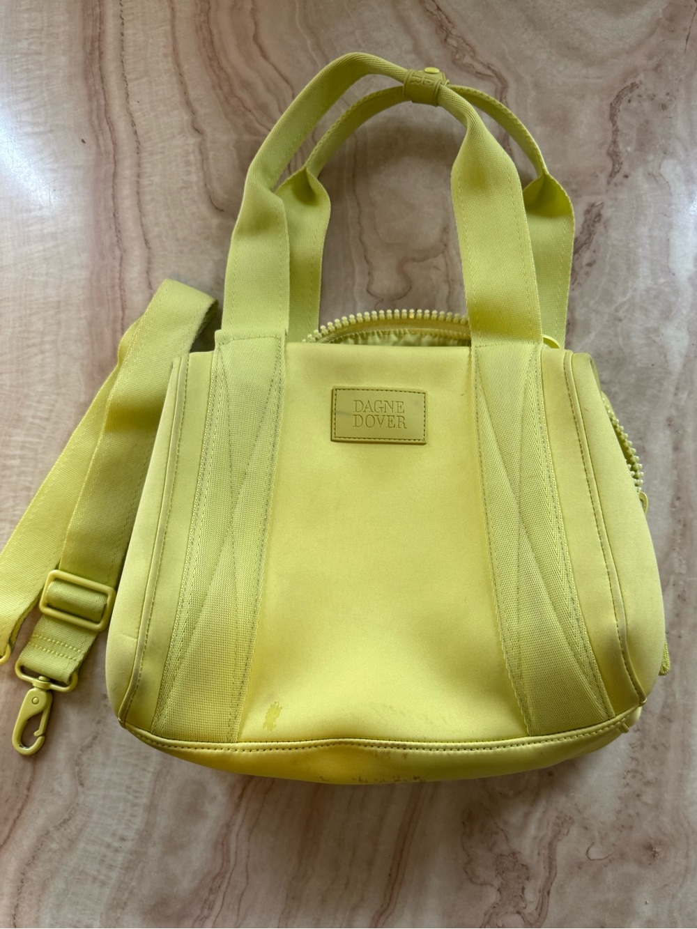 VINTAGE DAGNE DOVER XTRA SMALL NEOPRENE LANDON CARRYALL